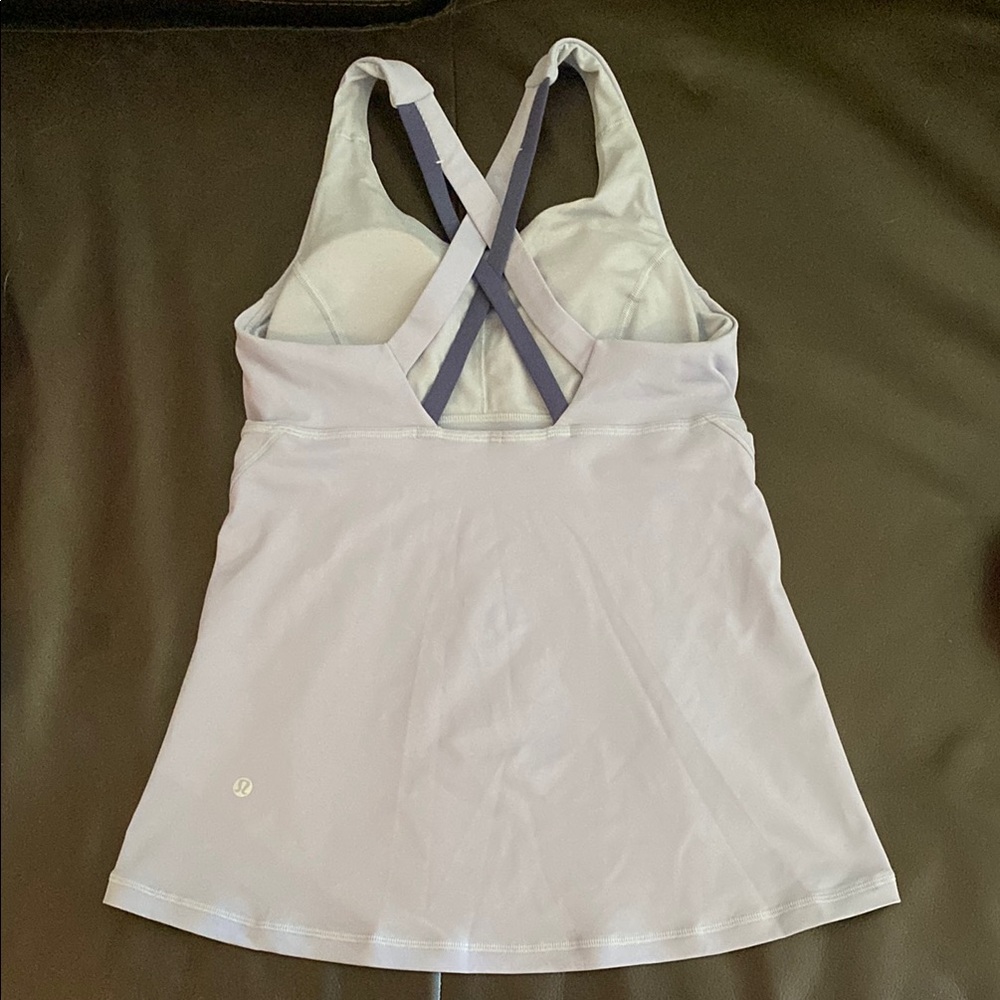 lululemon athletica Light Purple Tank Top